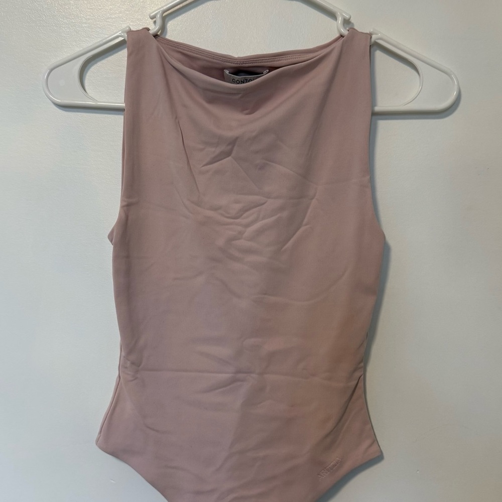 Aritzia Mauve Sleeveless Bodysuit